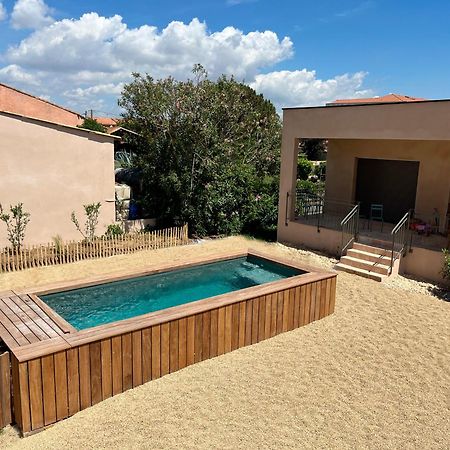 Villa Familiale Avec Piscine Hyper Centre Valras-Plage Εξωτερικό φωτογραφία